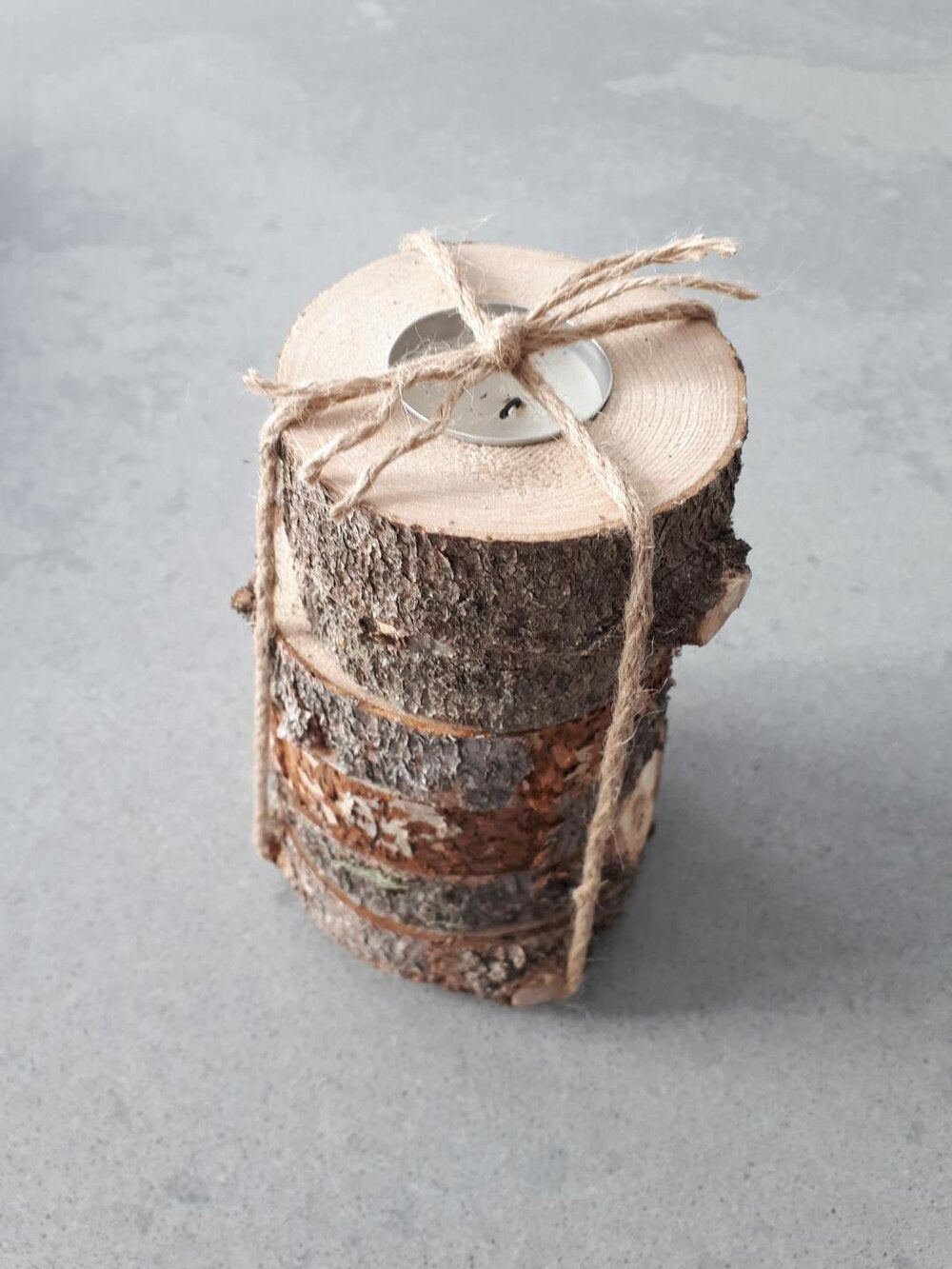 Tealight candle holder, weddings, wood decor, candle, mood, set of candle holders