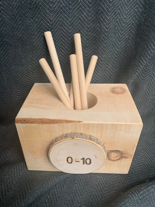 Small Numeracy Block with Counting Sticks
