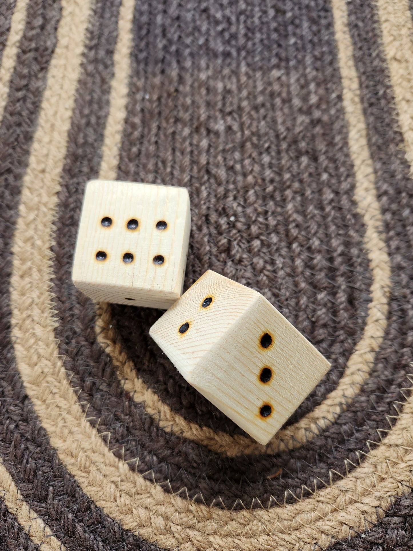 Set of Wooden Dice