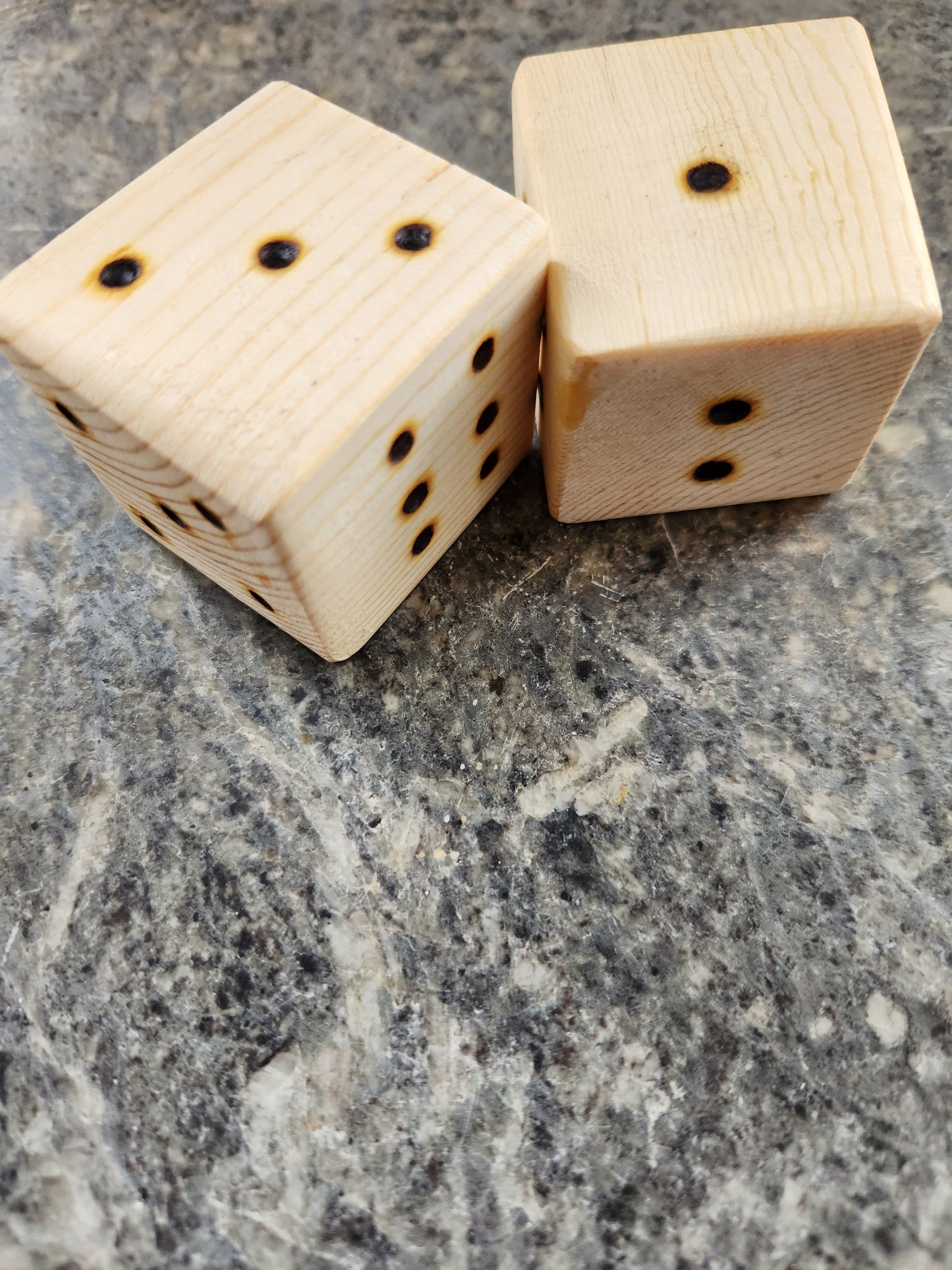 Set of Wooden Dice