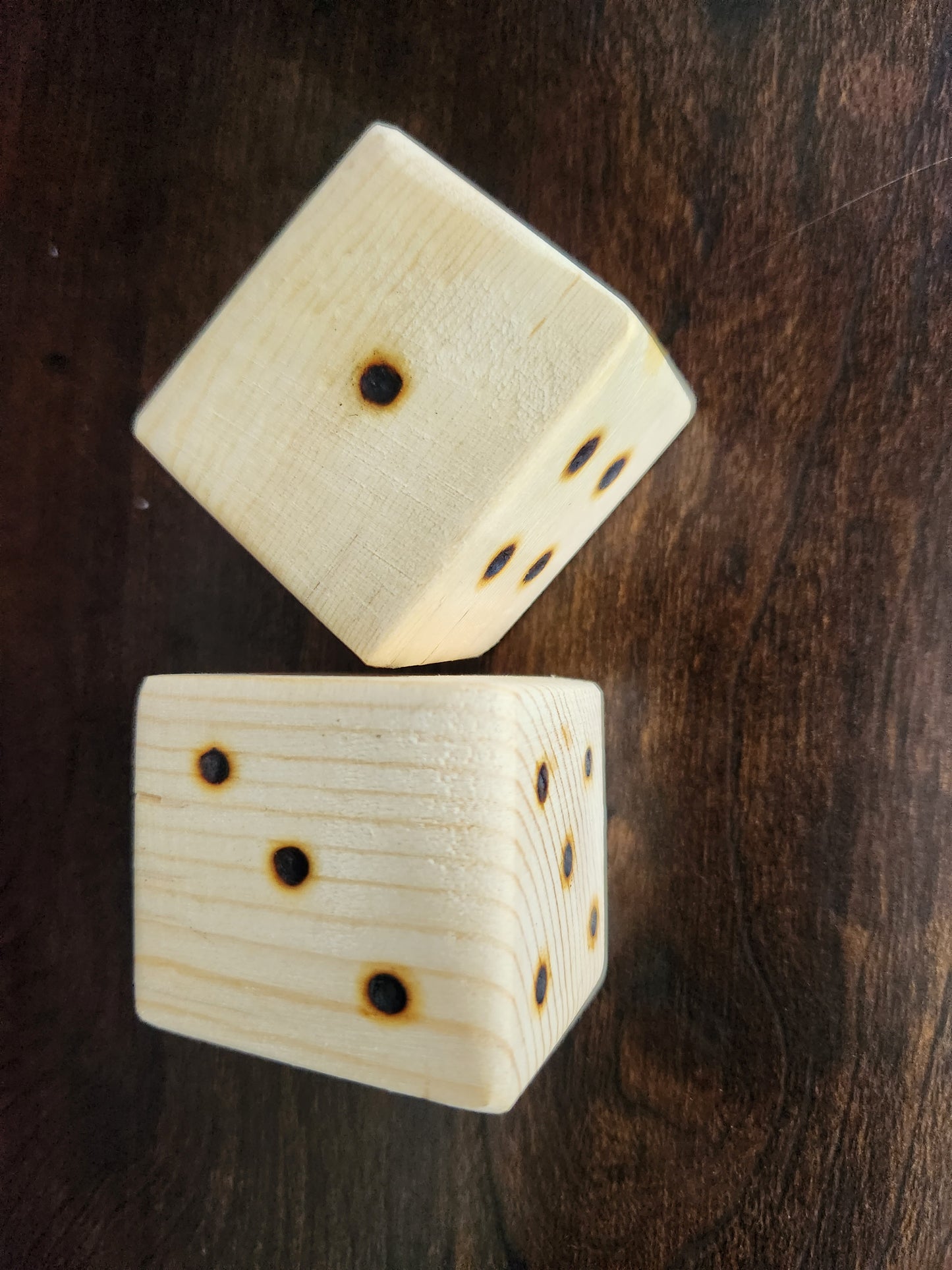 Set of Wooden Dice