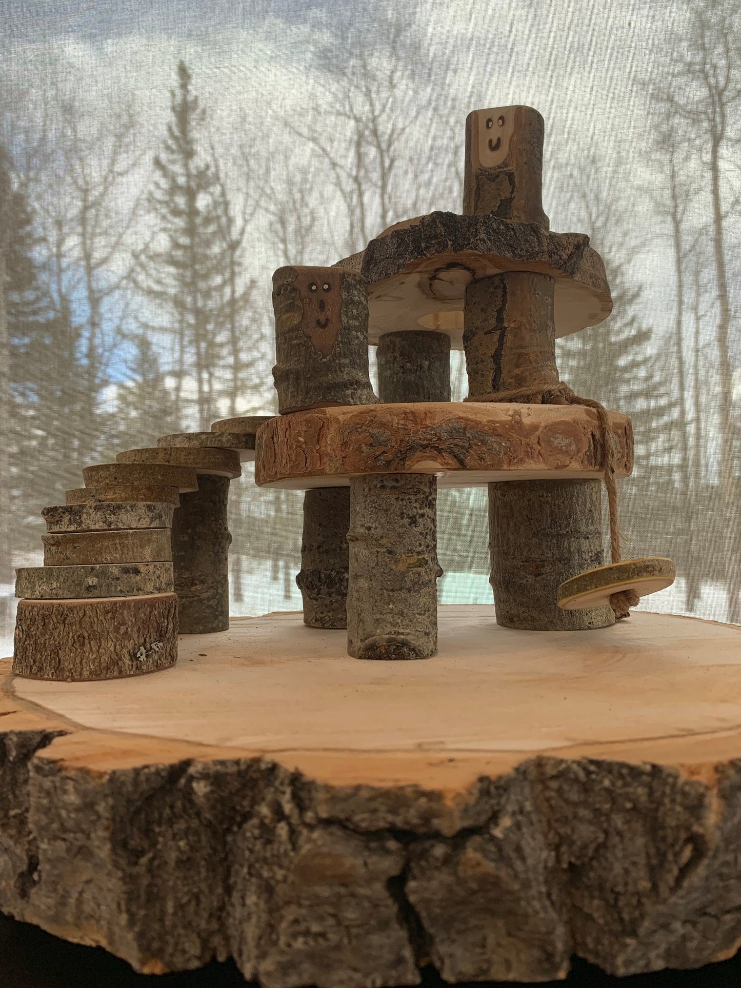 Rustic Treetop Playhouse Small World Treehouse – The Forest Room